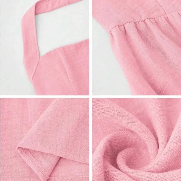 Pink Halter Dress - Picture 5 of 5